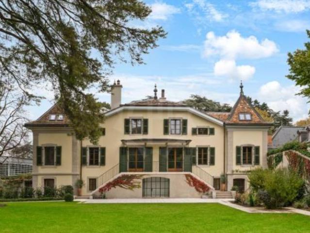 Villa exceptionnelle Chêne Bougeries