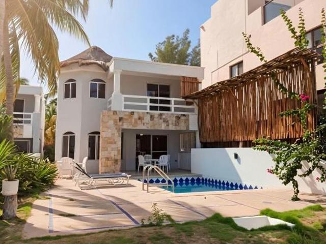 Villa frente al mar en San Bruno, Yucatán