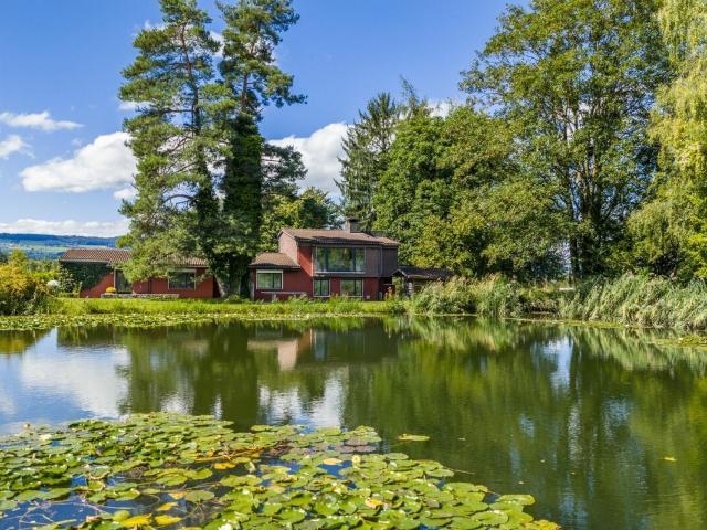 Villa für Freigeister und Lebenskünstler auf 10'000 m² zwischen Zürich und Zug