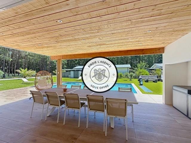 Villa Golf Estela – Villa d'architecte avec piscine au cœur de la forêt, aux portes de Capbreton