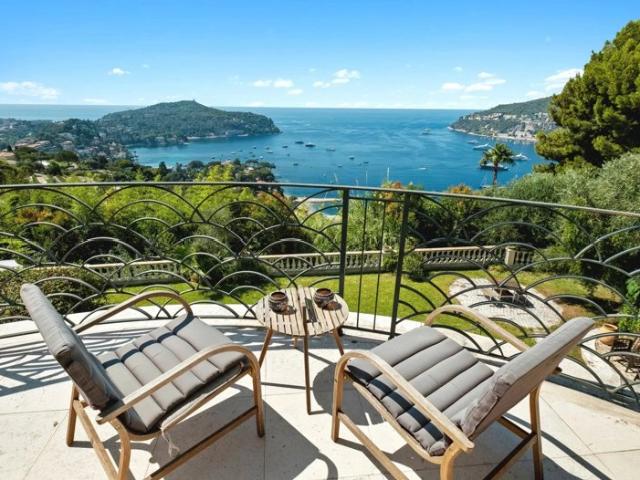 Villa Historique Rénovée avec Vue Panoramique – Saint Jean Cap Ferrat