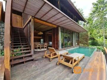Villa Hotel di Ubud Bali. Fasilitas private pool dan view sungai