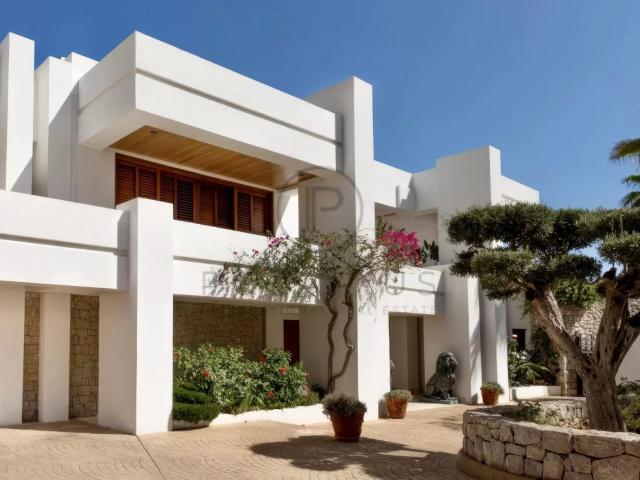 Villa ibicenca de lujo con vistas panorámicas al mar 12 plazas