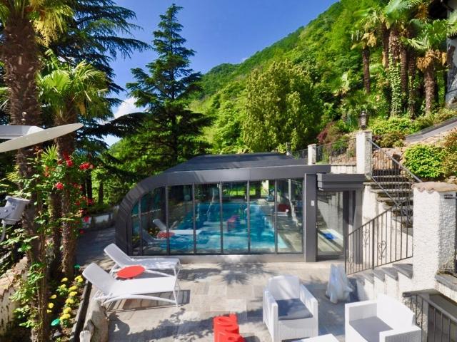 Tessiner Villa inmitten der Natur mit Privatsphäre und Seeblick