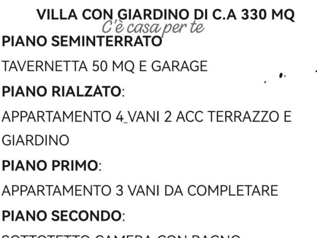 Villa in vendita a Cava de' Tirreni SA