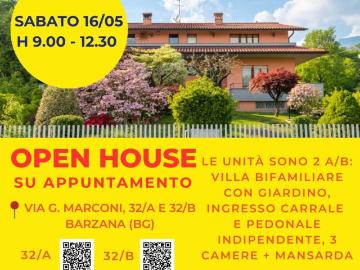 Villa in vendita a Barzana BG