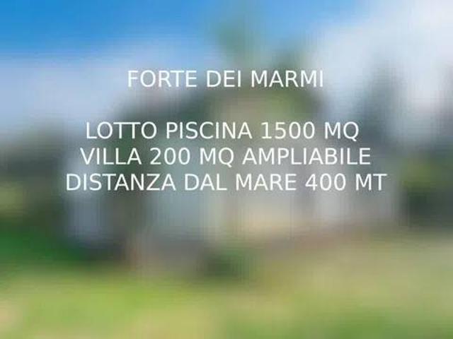 Villa in vendita a Forte dei Marmi LU