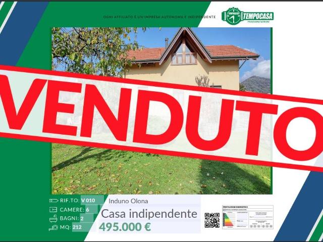 Villa in vendita a Induno Olona VA