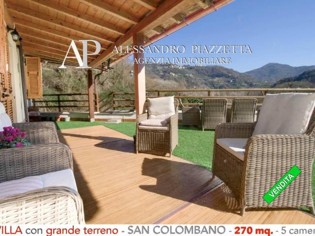 Villa in vendita a San Colombano Certenoli GE