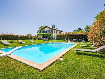 Villa in affitto a Castel Maggiore via Muraglia, arredato, giardino privato, piscina TrovaCasa