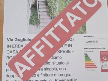 Villa in affitto a Erba CO