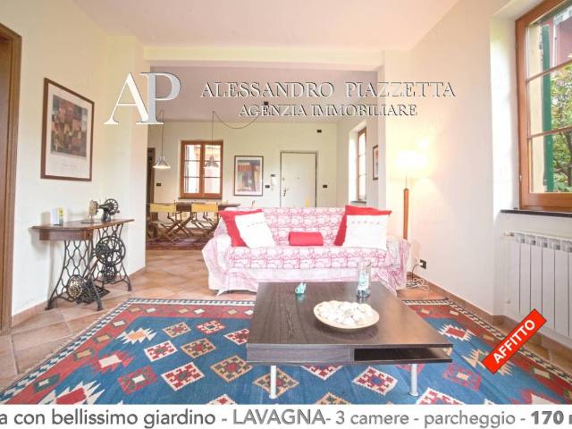 Villa in affitto a Lavagna, arredato, giardino privato, posto auto TrovaCasa