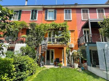 Villa in affitto a Milano via Giuseppe Colombo, 29, giardino privato, terrazzo, parzialmente arredato TrovaCasa
