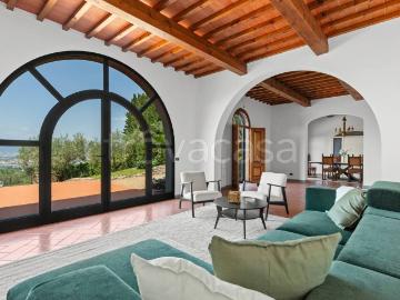 Villa in affitto a Scandicci via di Mosciano, 1, arredato, giardino privato, terrazzo TrovaCasa