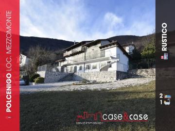 Villa in affitto a Polcenigo via Battistuta, 59 Mezzomonte, giardino privato, terrazzo, vista panoramica TrovaCasa