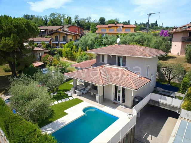 Villa in affitto a Polpenazze del Garda via Gaslago, 32, arredato, giardino privato, box TrovaCasa