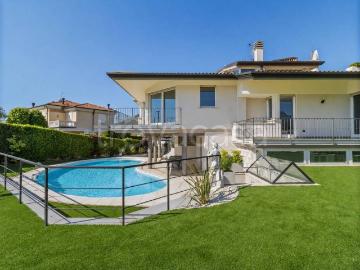 Villa in affitto a Roè Volciano via San Pietro, arredato, giardino privato, box TrovaCasa