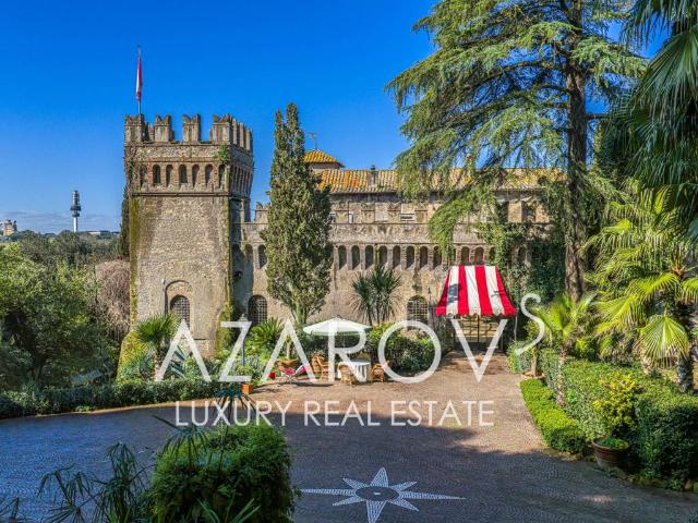 Villa in affitto a Roma via del Casale della Crescenza, 12, giardino privato, posto auto, terrazzo TrovaCasa