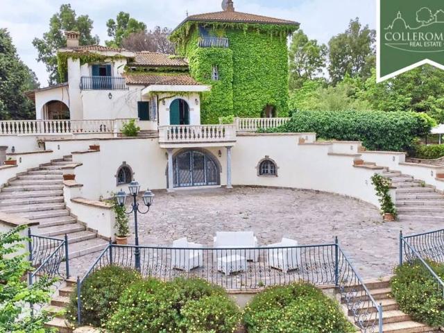 Villa in affitto a Roma via Di Quarto Annunziata, giardino privato, box, terrazzo TrovaCasa