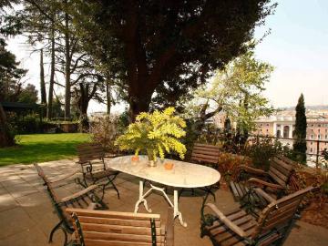 Villa in affitto a Roma piazzale Flaminio, 22, arredato, giardino privato, terrazzo TrovaCasa