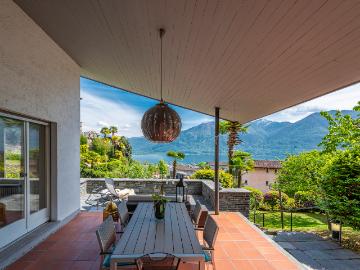 Villa mieten in Minusio - Garten
