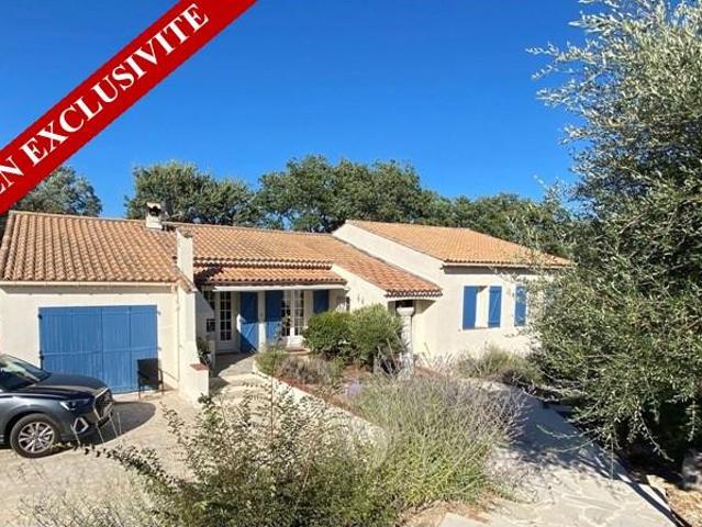 Villa individuelle 3 chambres sur 5600 m² de terrain avec pi. 105m² Taradeau