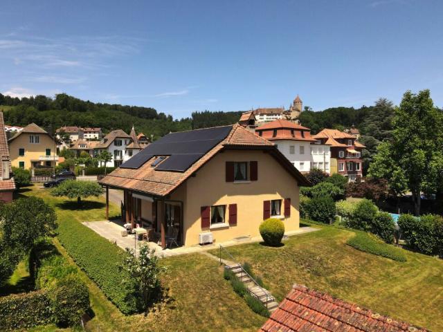 Villa individuelle de 6.5 pièces avec grand jardin de 1'618 m2