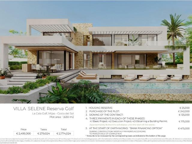 Villa, La Cala Golf 503m² La Cala del Moral