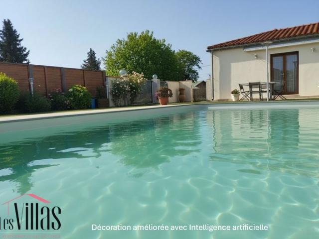 Propriété avec 2 villas de plain pied avec piscine et vue Ca. 228m² Thuir