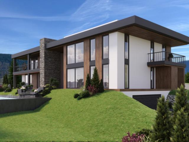 VILLA LOVINAS Architektur, Weite und Lebensqualität über dem Ossiacher See
