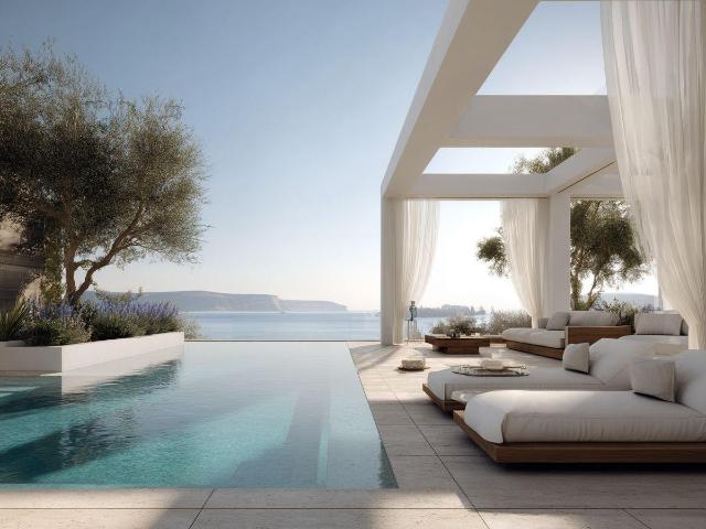 Villa Luminosa – Elegancia mediterránea con alma Mykonos y l. 410m² Dénia