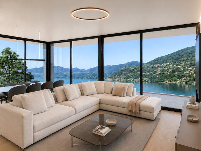 Villa mit Seeblick im Bau in Brusino Arsizio