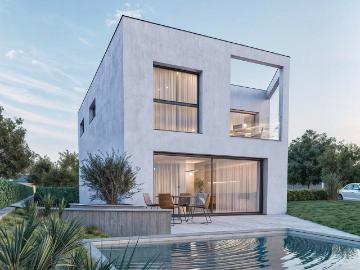 Villa mit Pool im Bau im Mendrisiotto