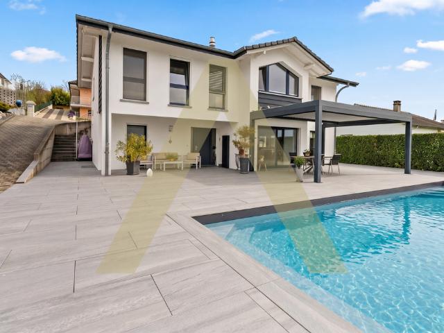 Villa mit Pool in Payerne
