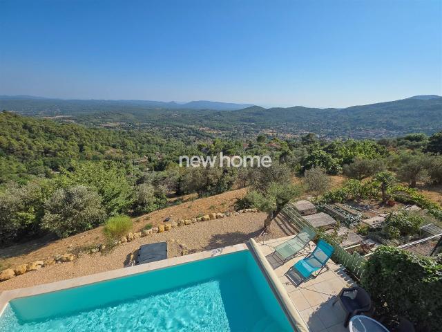 Villa modulable avec vue panoramique et piscine 225m² Seillans
