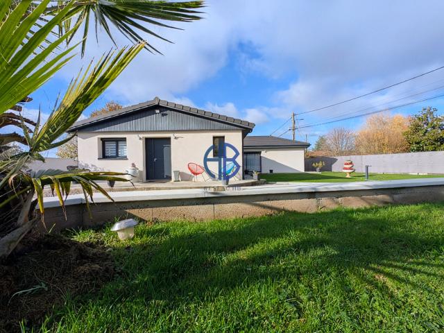 Villa moderne de plain pied ? 5 pièces ? 4 chambres ? 147 m2 ? Terrain 1 244 m2