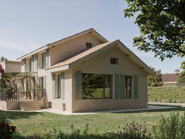 Villa neuve 7 pièces à vendre à Thônex avec grand jardin
