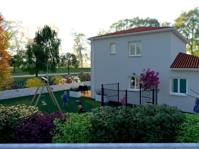 VILLA NEUVE 110M2 +18M2 DE GARAGE avec terrain DE 850M2 370 000€