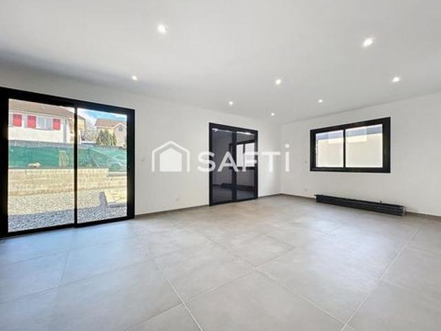 Villa neuve 117 m², piscine, 5 pièces, 4 chambres