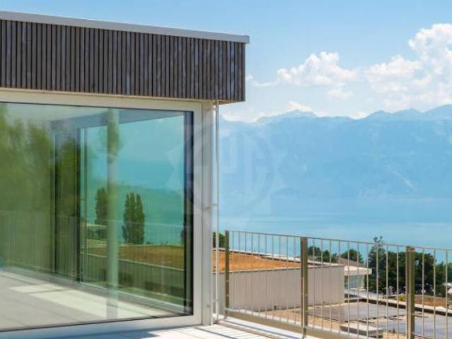 Villa neuve avec panorama spectaculaire sur le Lac à Lutry