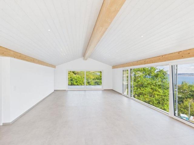 Villa neuve de 7,5 pièces avec vue panoramique sur le lac de Morat
