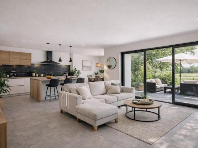 Villa neuve de plain pied Frais de notaire réduits Garan