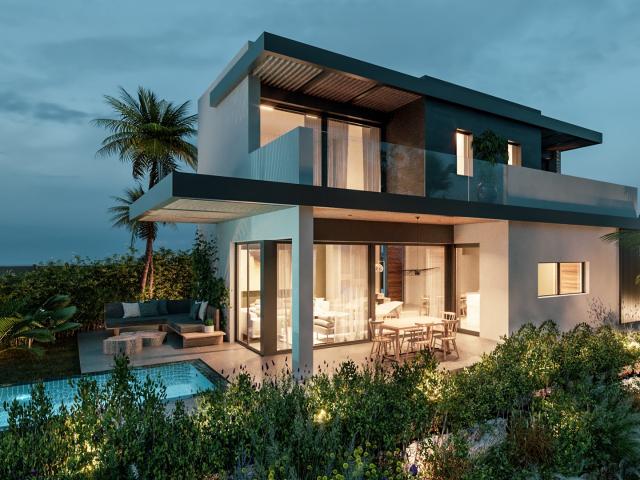 Villa, obra nueva, 4 dormitorios, piscina, Nueva Milla de Oro, Estepona