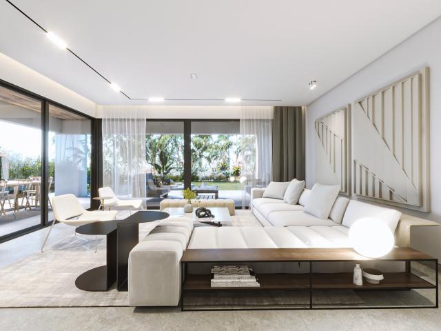 Villa, obra nueva, 4 dormitorios, piscina, Nueva Milla de Oro, Estepona