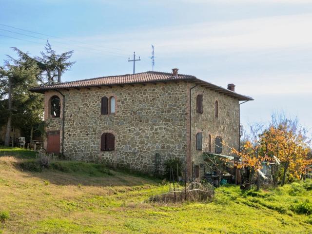 Villa panoramica in pietra, Trequanda Toscana 311m² Trequanda