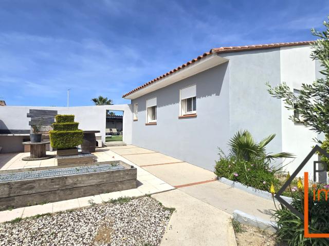 Villa plain pied avec garage en sous sol