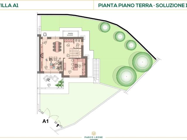 Villa quadrifamiliare in vendita a Formello, Le Rughe
