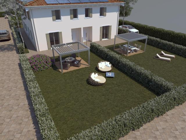 Villa quadrilocale 180mq