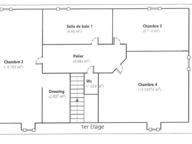 Villa récente aux beaux volumes entre Le Touquet et Montreui