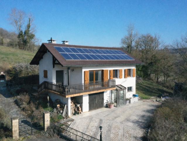 Villa sur sous sol complet